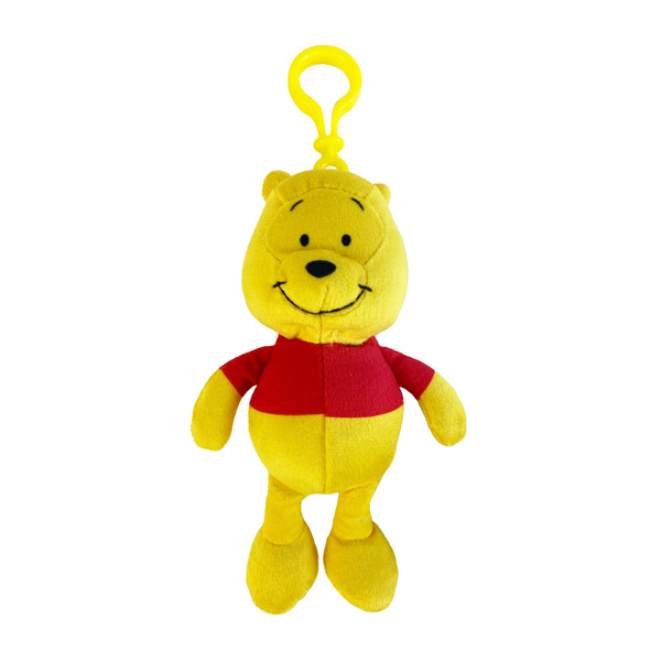 (Mis 0) POOH Solo (Winnie The Pooh) Peluche 11cm c/Bagclip…x120